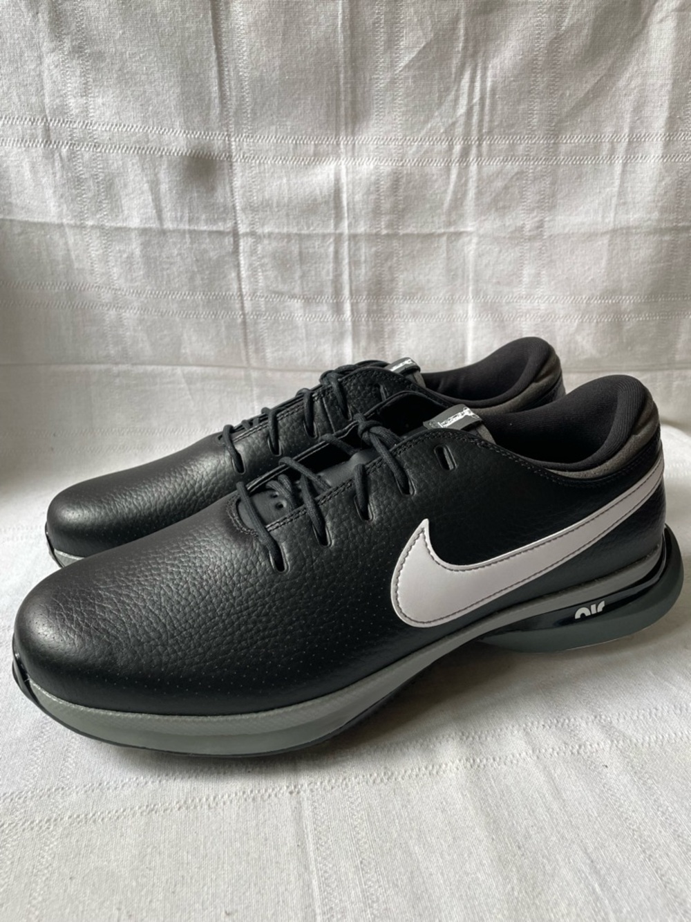 Nike Air Zoom Victory Tour 3 Golf Shoes Black White Men's Size 12.5 DX9025-010